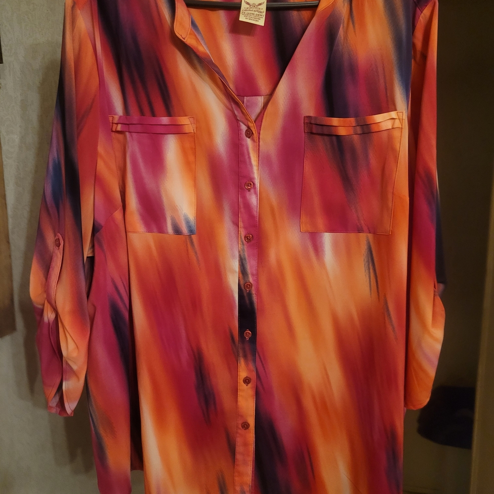 No Boundaries Multicolor Blouse